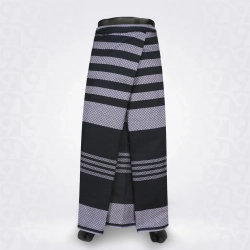 Balck Grey Cotton Lungi